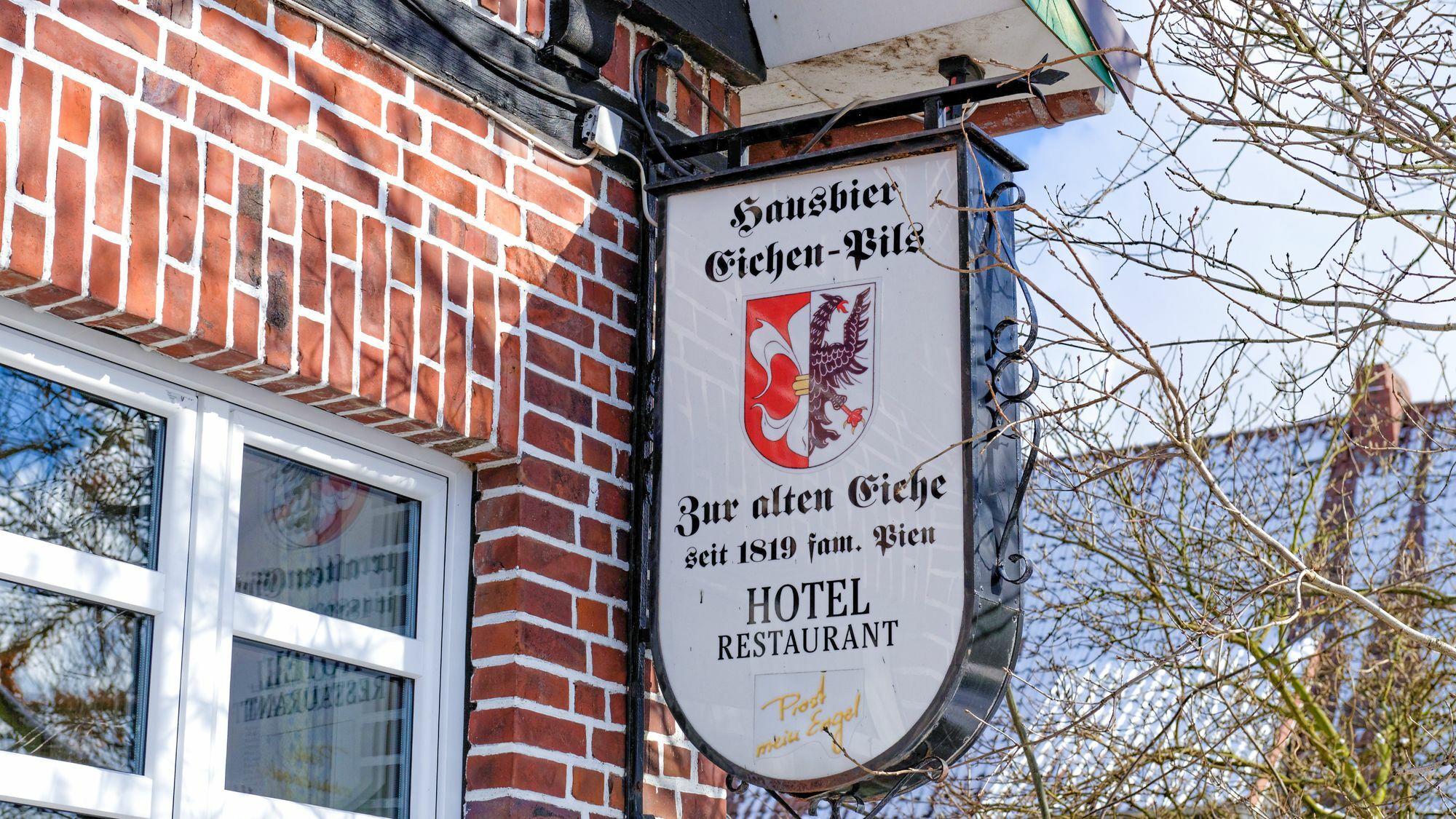 Gasthaus Zur Alten Eiche Hamburg Zewnętrze zdjęcie
